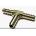 8mm Fuel Hose Brass Barbed T Piece (supplied loose)